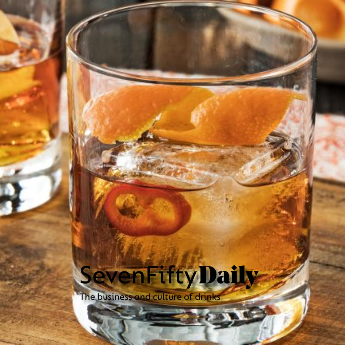 SEVENFIFTY DAILY - Showcasing Añejo Tequila in an Old Fashioned